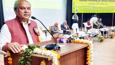 Photo of प्राकृतिक खेती को कृषि शिक्षा पाठ्यक्रम में किया जाएगा शामिल : केन्द्रीय मंत्री तोमर