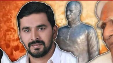 Photo of श्रीनिवास की प्रतिमा को लेकर भाजपा कांग्रेस आमने-सामने