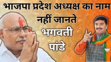 Photo of भाजपा प्रदेश अध्यक्ष का नाम नहीं जानते भगवती पांडे