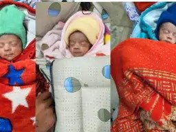 Photo of सतना जिला अस्पताल में रचा गया इतिहास, ट्रिपलेट नवजात स्वस्थ होकर एक साथ घर लौटे