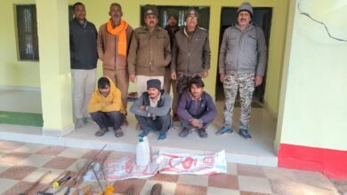 Photo of चित्रकूट वन क्षेत्र में अवैध शिकार का प्रयास नाकाम, तीन आरोपी गिरफ्तार, केन्द्रीय जेल सतना भेजे गए