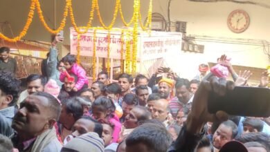 Photo of नव वर्ष पर चित्रकूट और गैविनाथ धाम में श्रद्धालुओं का सैलाब