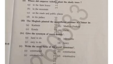 Photo of बोर्ड परीक्षा में ‘स्टेटस कांड’ अंग्रेजी का प्रश्नपत्र व्हाट्सएप पर, नकल की कोशिश बेनकाब; शिक्षिका सस्पेंड, केंद्राध्यक्ष हटे